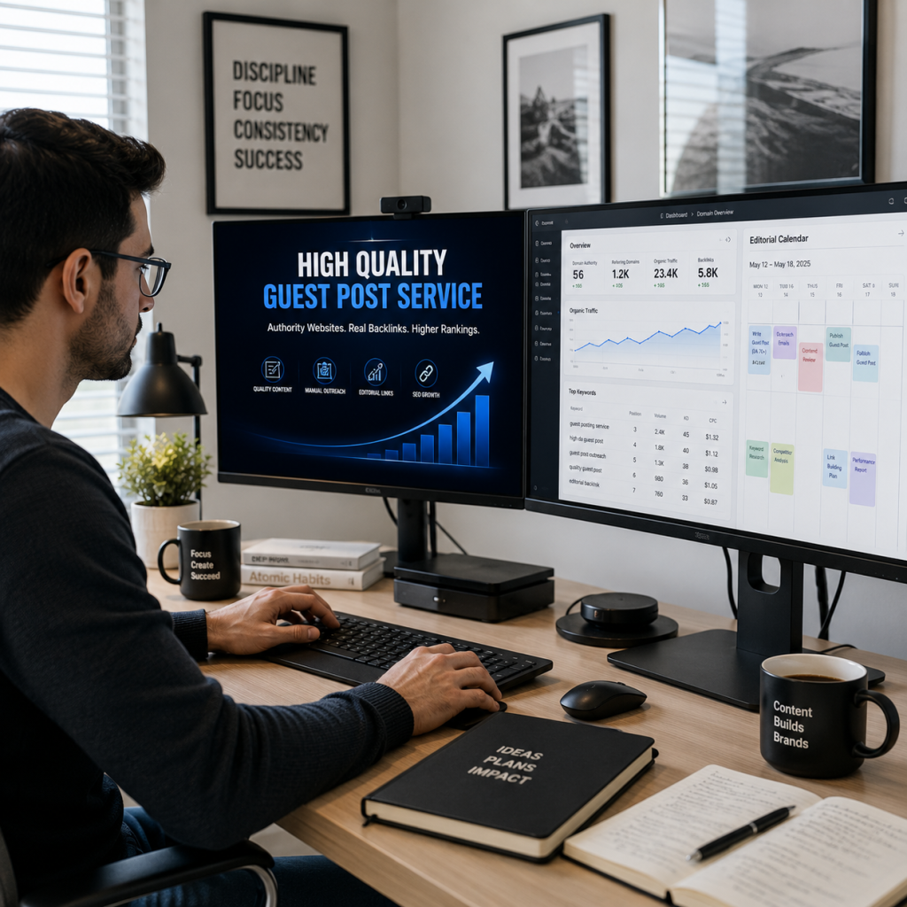 High Quality Guest Post Service: Grow Traffic & Rankings