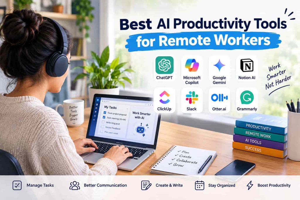 Best AI Productivity Tools for Remote Workers
